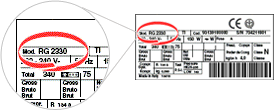 Numéro de type Micro-ondes