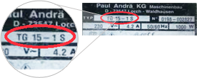 Numéro de type Sorma
