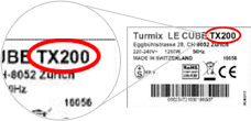 Numéro de type Turmix