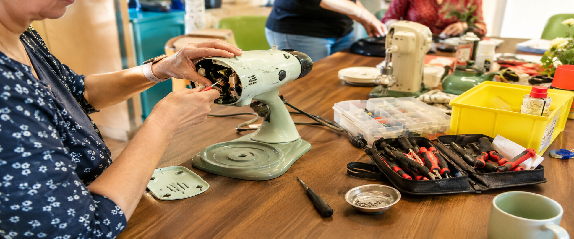 Repair Café: 250 000 kilos de déchets en moins!