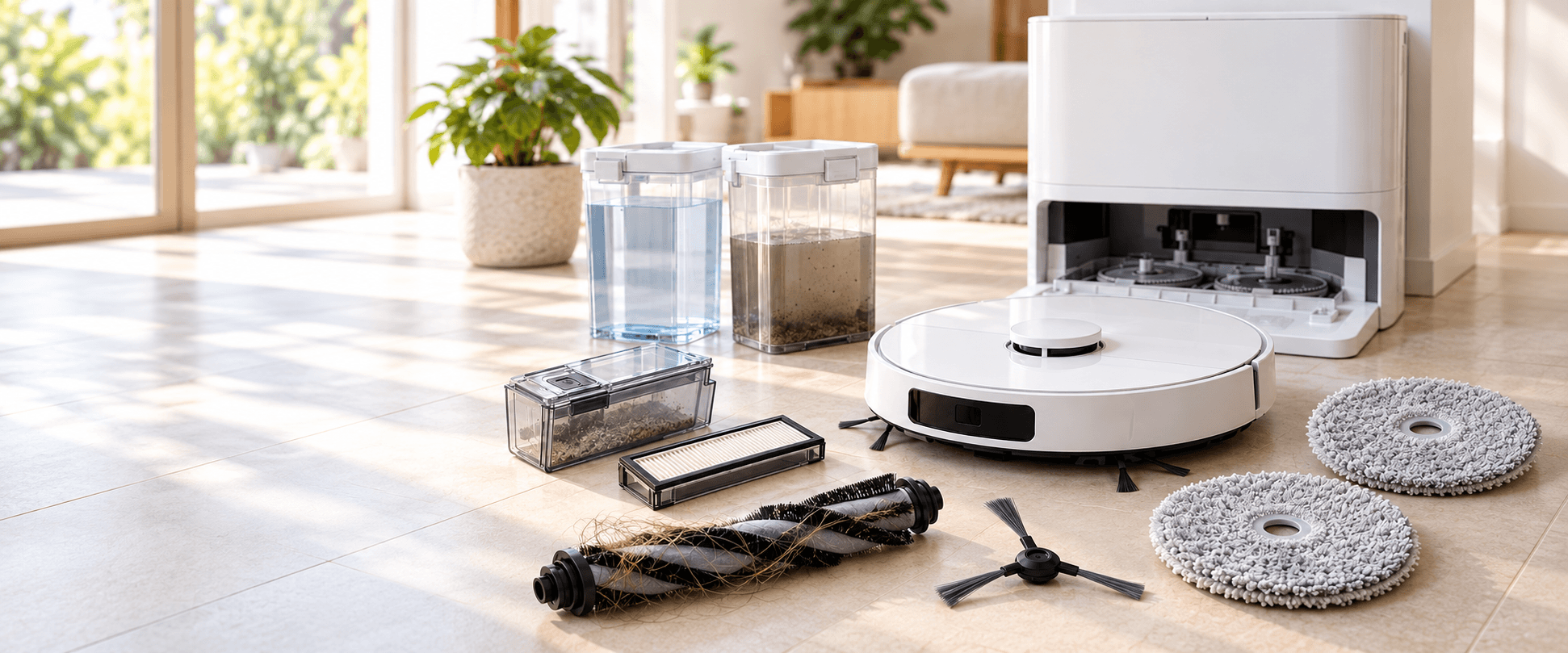 Nettoyer son robot aspirateur : n’oubliez pas la station de base