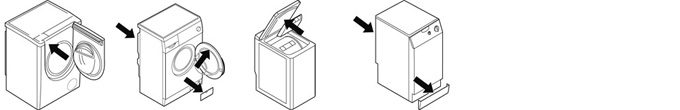 Num&eacute;ro de mod&egrave;le lave-linge